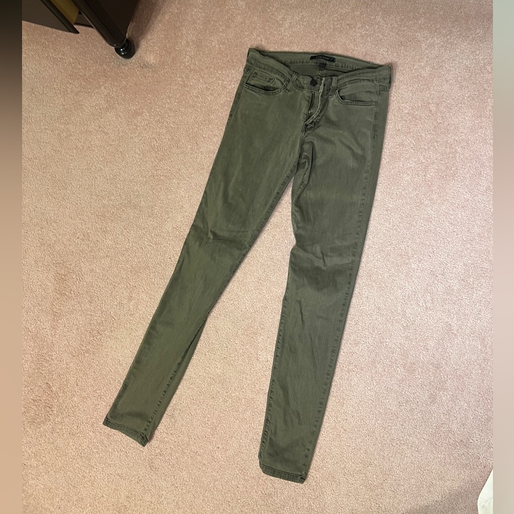 Flying Monkey Green skinny jeans